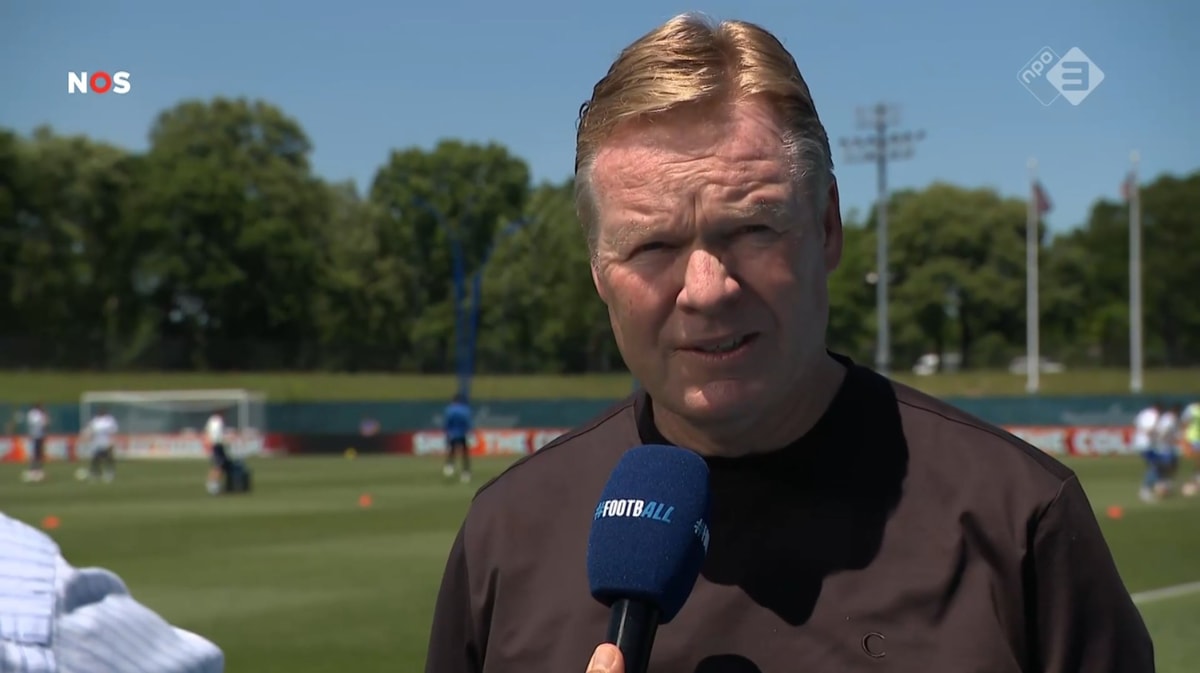 Ronald Koeman, bondscoach van het Nederlands elftal