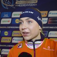 Joy Beune voor de camera van NU.nl