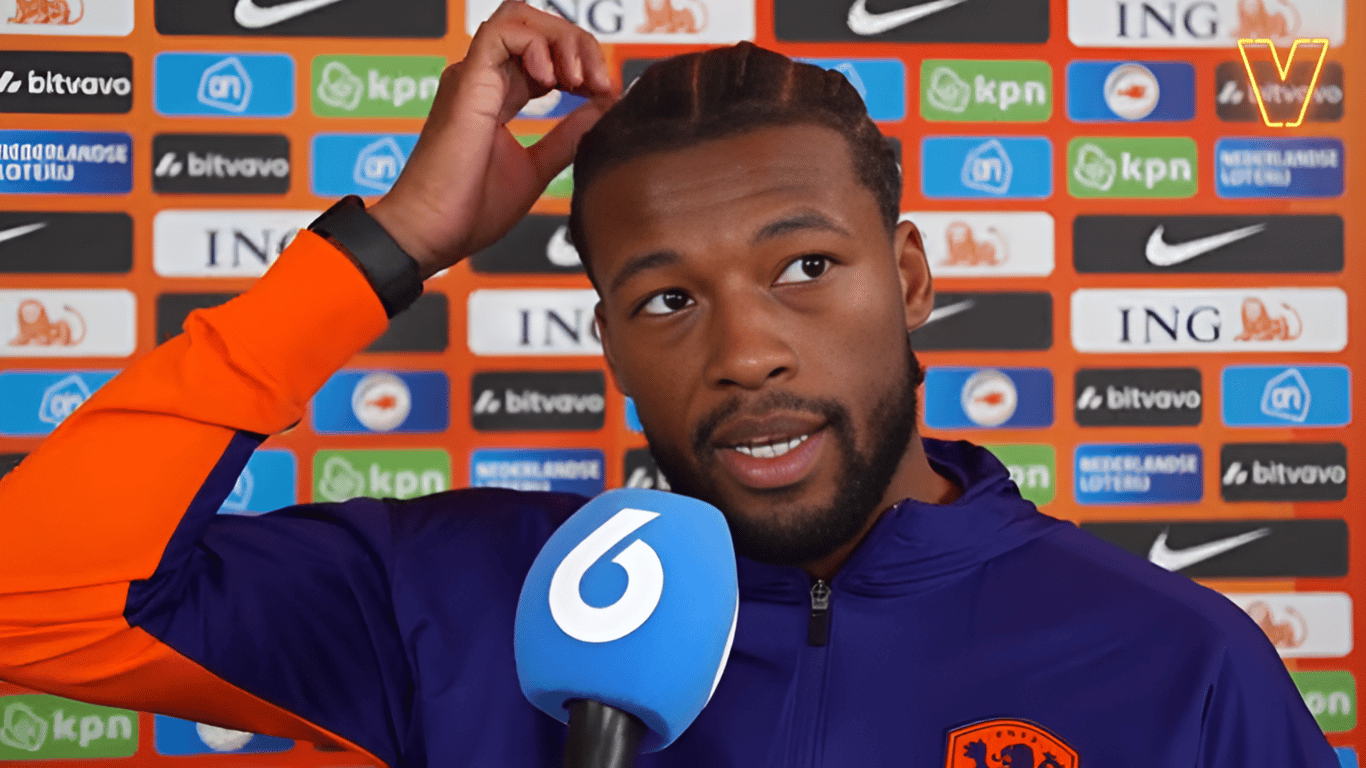 Georginio Wijnaldum, middenvelder van het Nederlands elftal