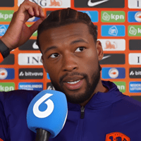 Georginio Wijnaldum, middenvelder van het Nederlands elftal