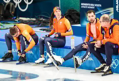 Joep Wennemars, Suzanne Schulting, Chris Huizinga en Jac Orie