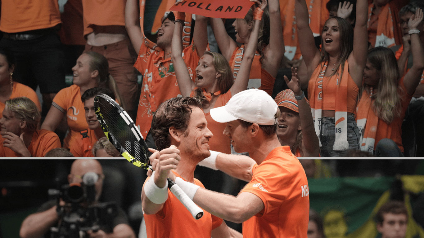 Nederland verslaat Brazilië in Davis Cup