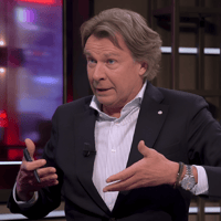 Hans Kraay junior tijdens een uitzending van ESPN