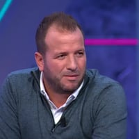 Voormalig Oranjespeler en analist Rafael van der Vaart bij Ziggo Sport