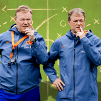 Ronald Koeman, bondscoach van het Nederlands elftal