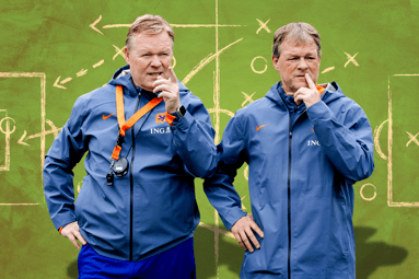 Ronald Koeman, bondscoach van het Nederlands elftal