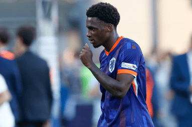 Ernest Poku bij Jong Oranje