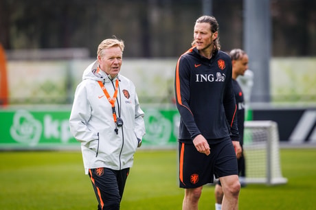 Ronald Koeman met Wout Weghorst