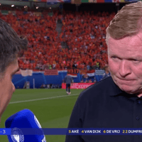 Ronald Koeman, bondscoach van het Nederlands elftal