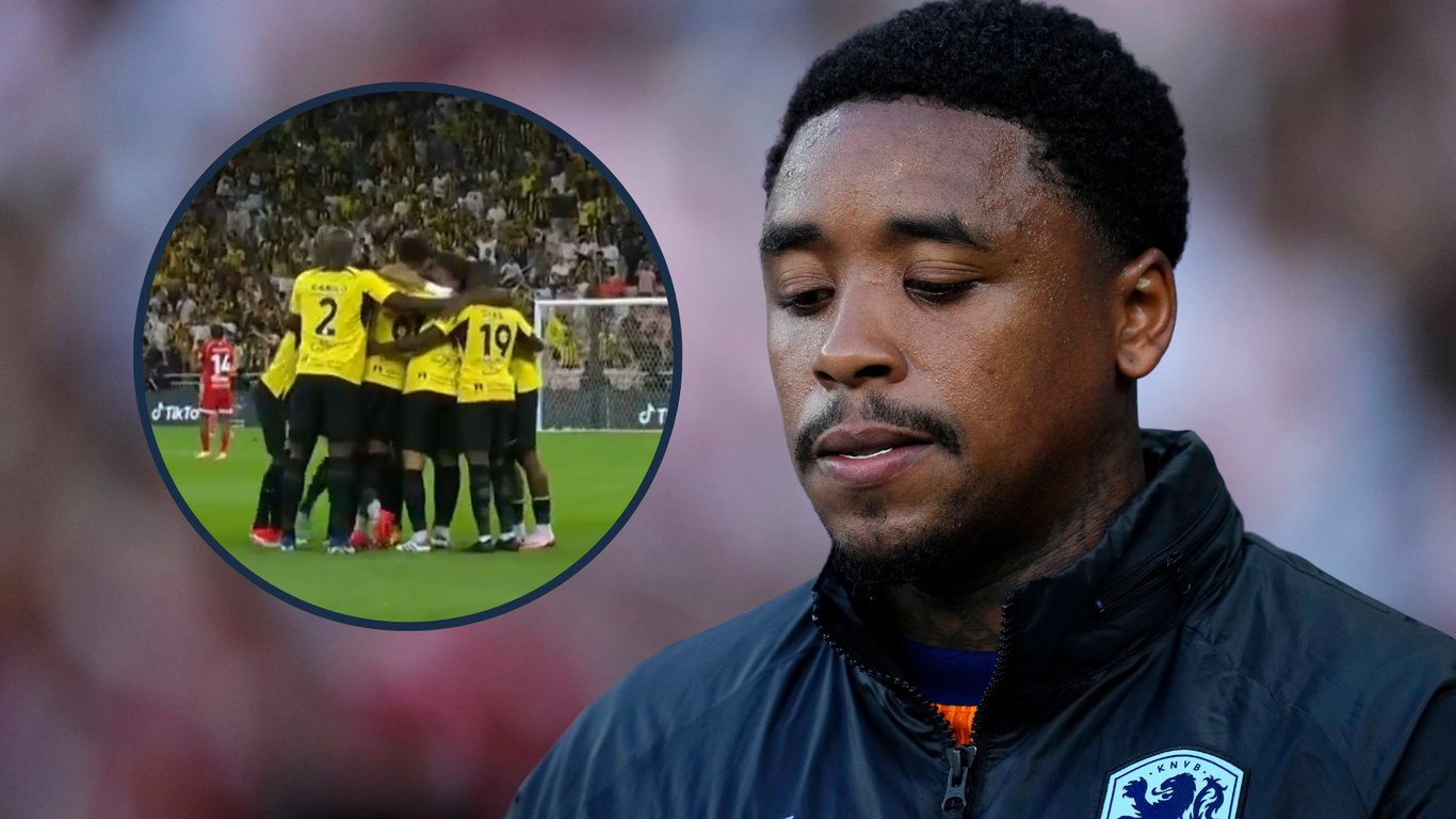 Steven Bergwijn, speler van Al-Ittihad en het Nederlands elftal