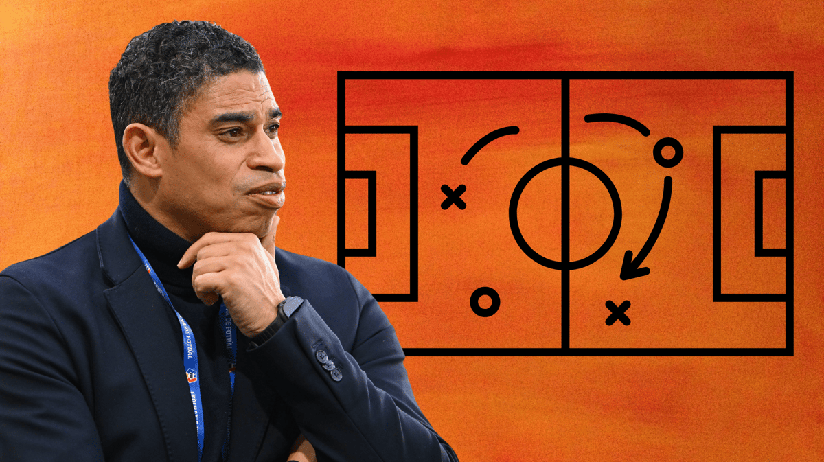 Vermoedelijke opstelling Jong Oranje