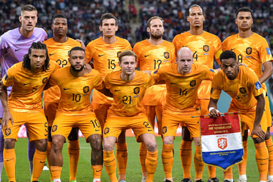 Opstelling Nederland - Amerika WK 2022