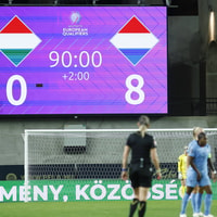 Hongarije - Nederland eindigt in 0-8
