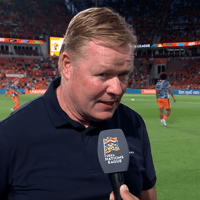 Ronald Koeman, bondscoach van het Nederlands elftal