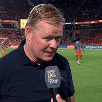 Ronald Koeman, bondscoach van het Nederlands elftal