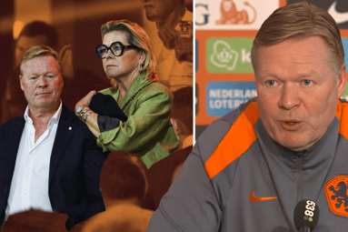 Ronald Koeman en Bartina Koeman