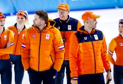 TeamNL tijdens de Olympische Winterspelen
