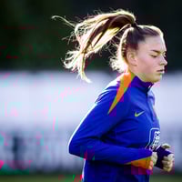 Kayleigh van Dooren bij de Oranje Leeuwinnen