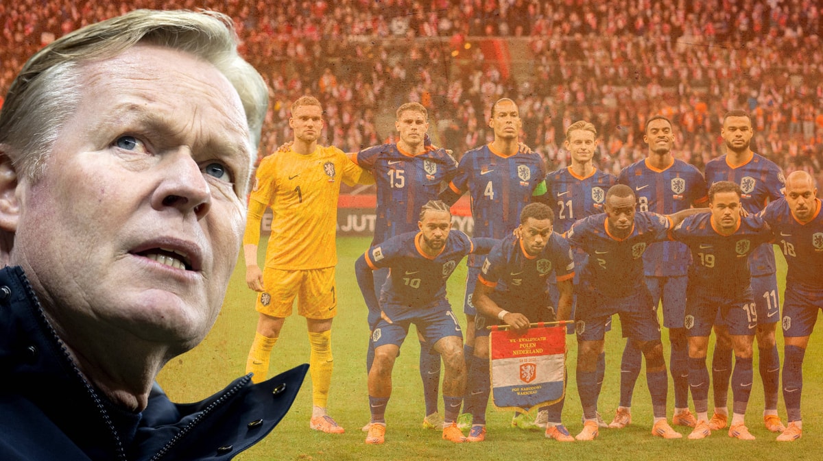 Ronald Koeman, bondscoach van het Nederlands elftal