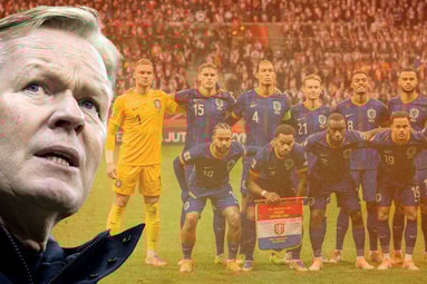 Ronald Koeman, bondscoach van het Nederlands elftal