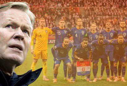 Ronald Koeman, bondscoach van het Nederlands elftal
