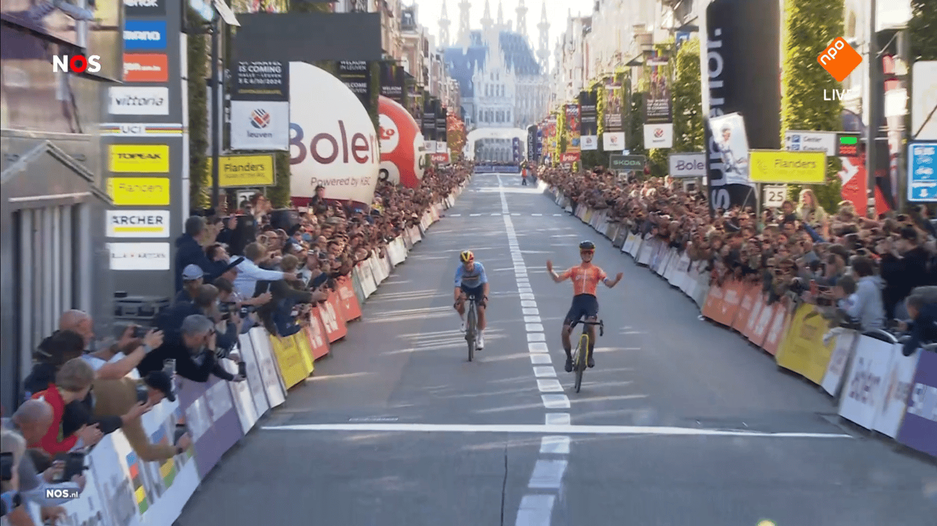 Marianne Vos won vorig jaar nog het WK gravel