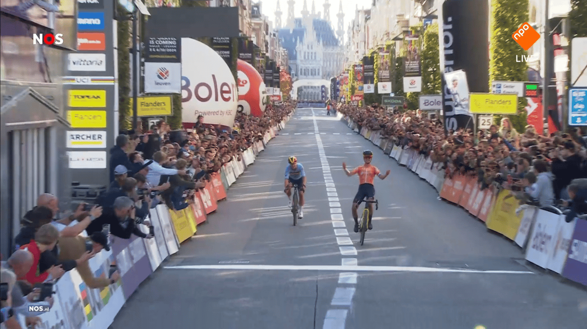 Marianne Vos won vorig jaar nog het WK gravel