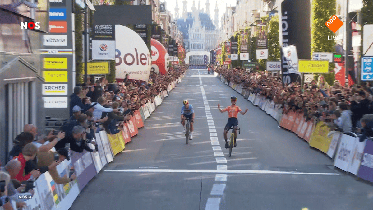 Marianne Vos won vorig jaar nog het WK gravel