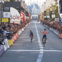 Marianne Vos won vorig jaar nog het WK gravel