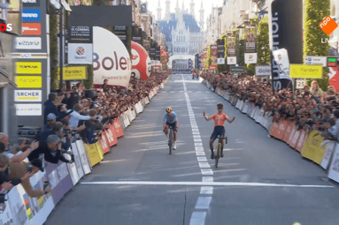 Marianne Vos won vorig jaar nog het WK gravel