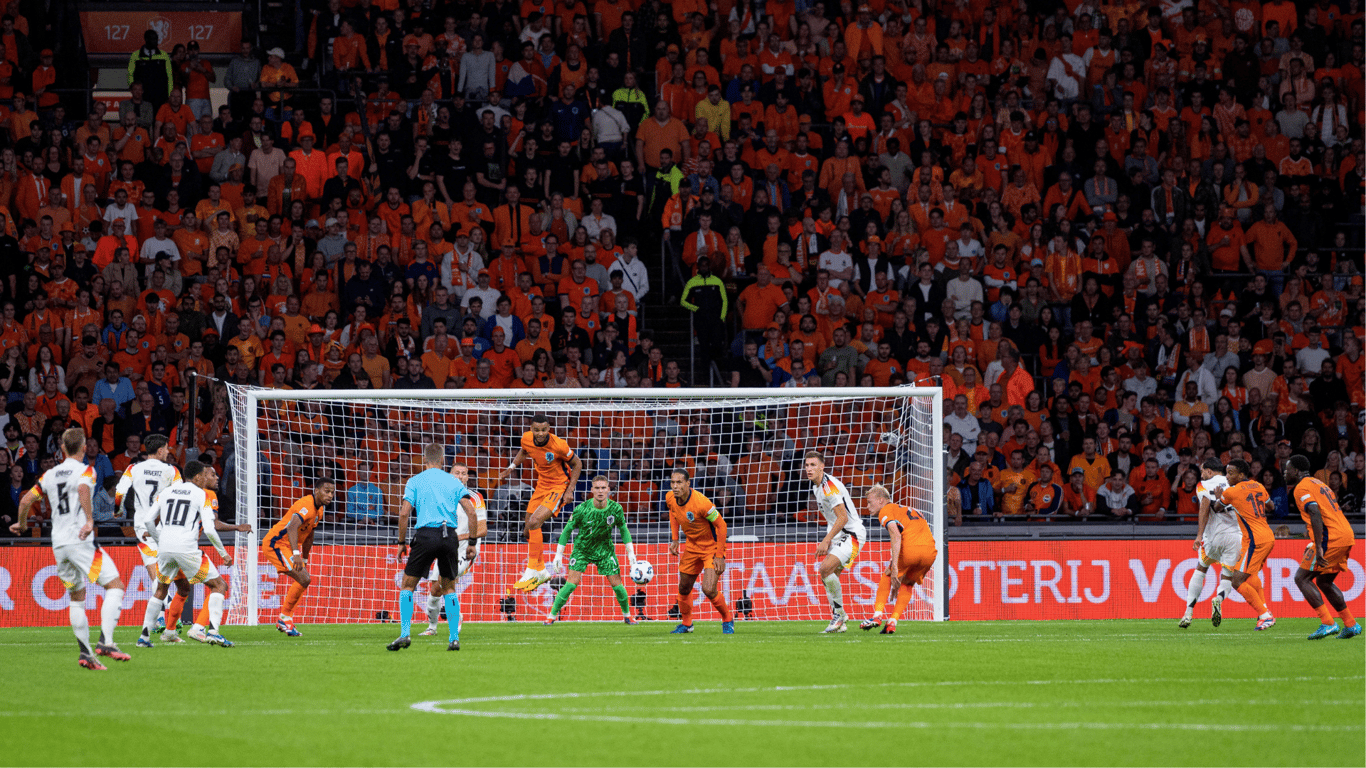 Nederland - Duitsland eindigde in 2-2