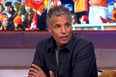 Pierre van Hooijdonk bij de NOS