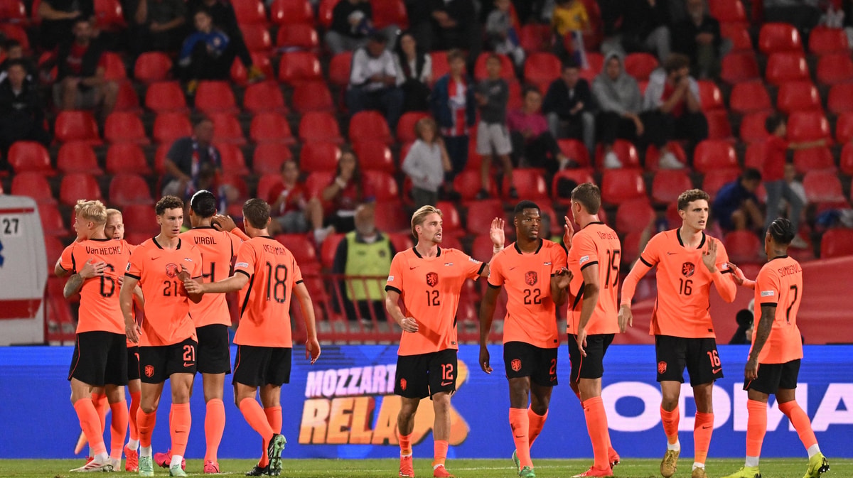 Het Nederlands elftal