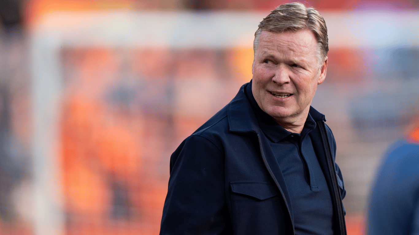 Bondscoach Ronald Koeman