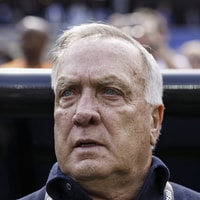 Dick Advocaat, bondscoach van Curaçao