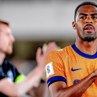 Ryan Gravenberch bij het Nederlands elftal