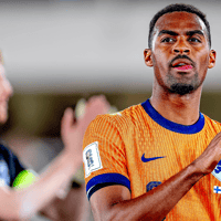 Ryan Gravenberch bij het Nederlands elftal