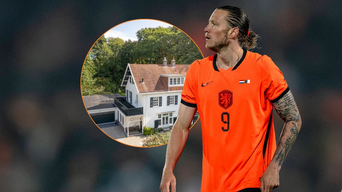 Wout Weghorst en zijn nieuwe miljoenenvilla