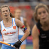 Xan de Waard, speelster van de Nederlandse hockeyvrouwen