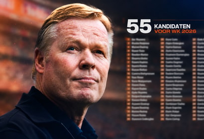 De voorselectie van Oranje voor het WK 2026