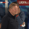 Ronald Koeman niet tevreden 