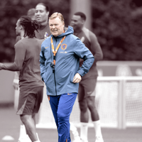 Ronald Koeman, bondscoach van het Nederlands elftal