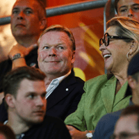 Ronald Koeman en Bartina Koeman