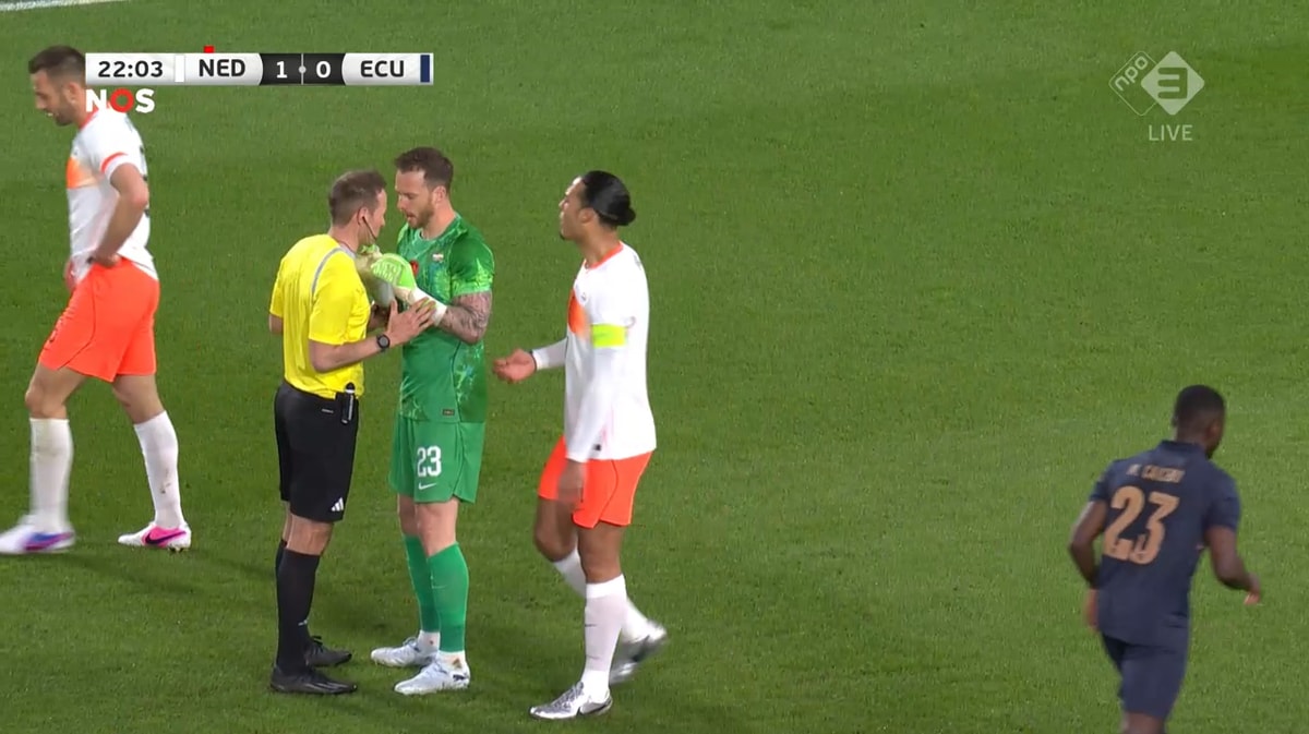 Discussie bij Nederlands elftal