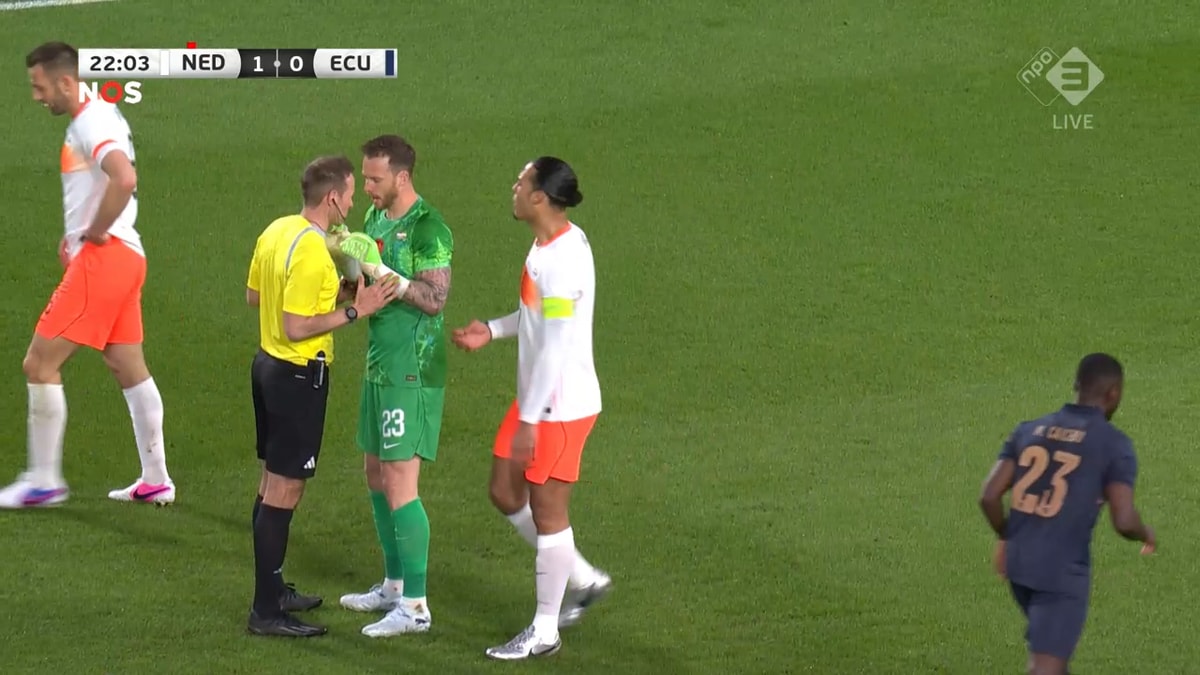 Discussie bij Nederlands elftal