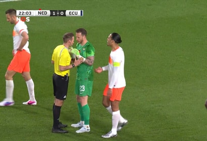 Discussie bij Nederlands elftal