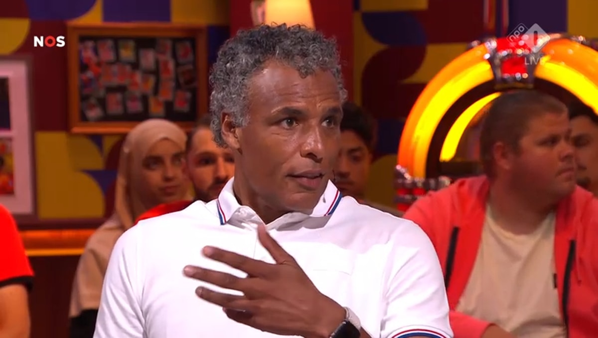 Pierre van Hooijdonk bij de NOS