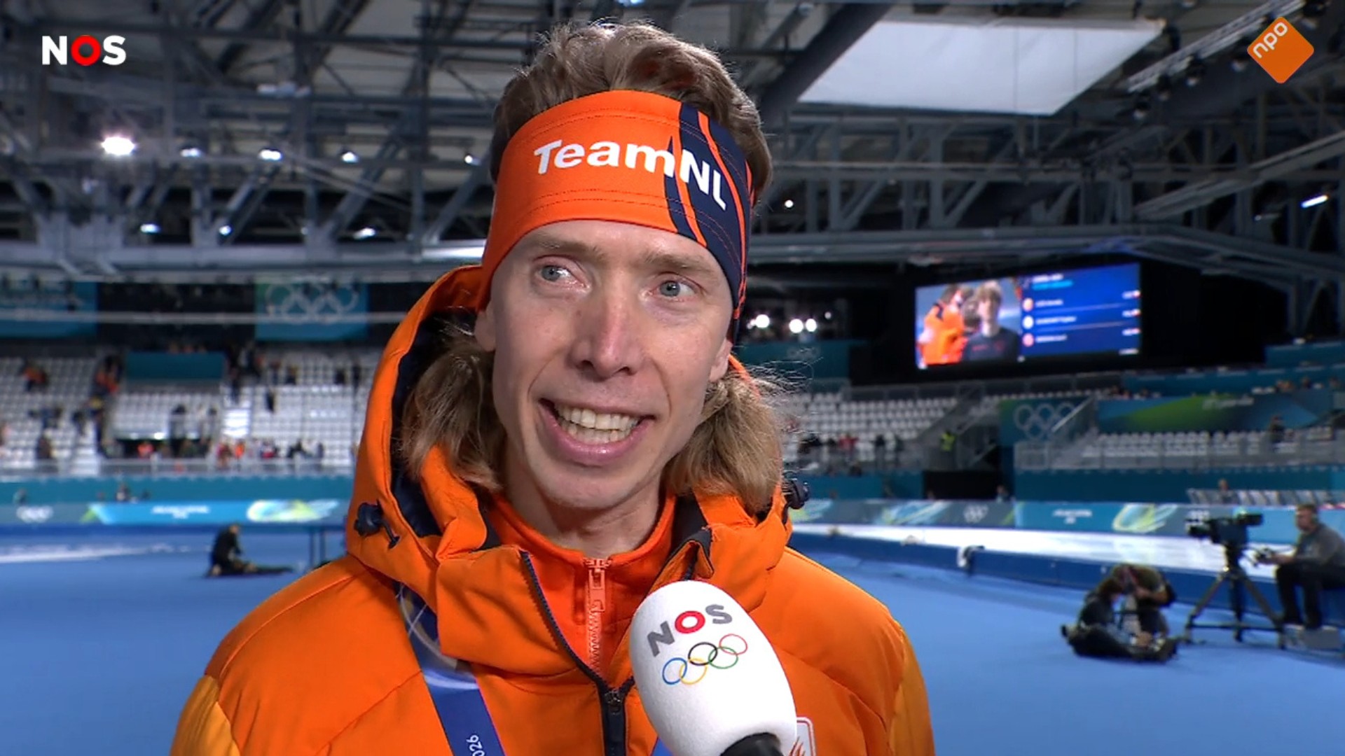 Wat betekent brons voor Jorrit Bergsma (40) als vader? Hij keek direct naar de tribune