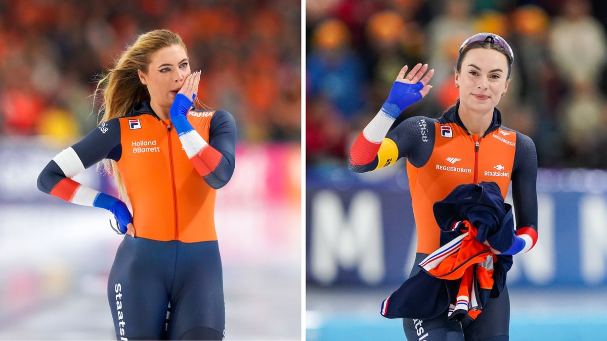 Jutta Leerdam en Femke Kok