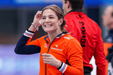 Angel Daleman, schaatser van TeamNL